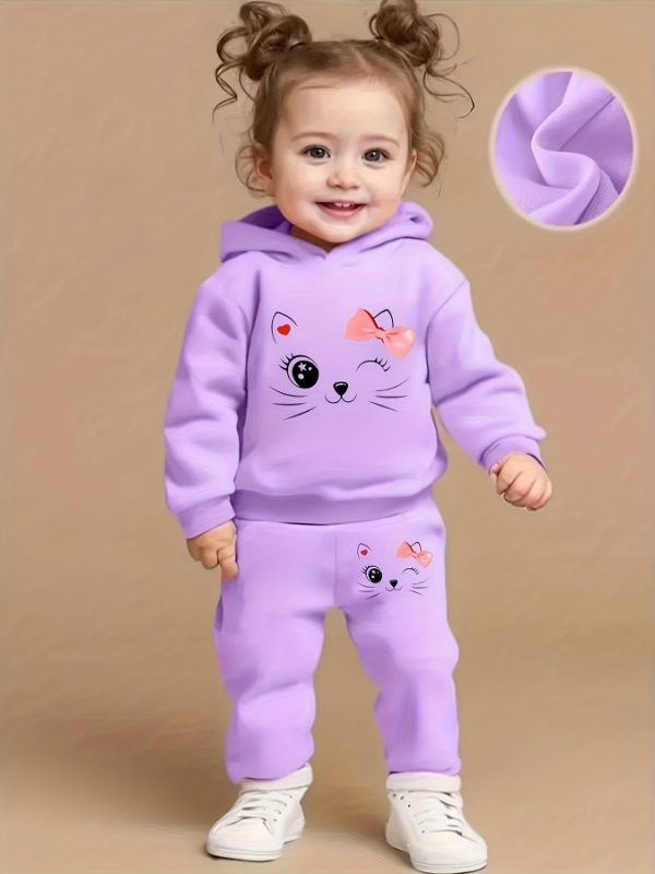 Baby Clothing Clearance - Spring Autumn Baby Girl's Cartoon Print