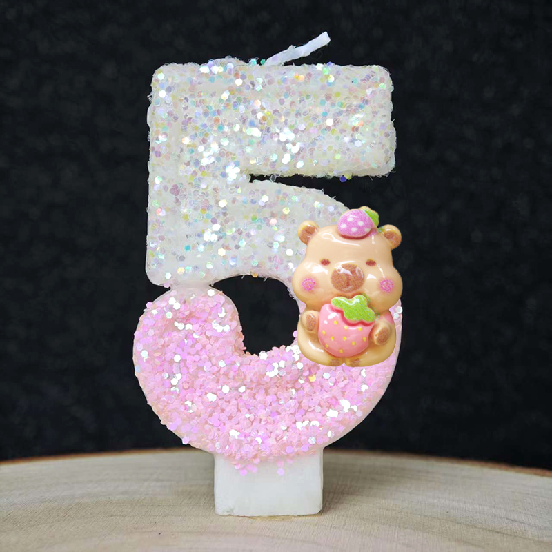 New Capybara Candles Cake Deco - огляд і ціна Baby Clothing Easter