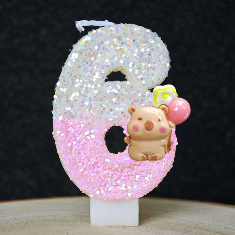 New Capybara Candles Cake Deco - огляд і ціна Baby Clothing Easter