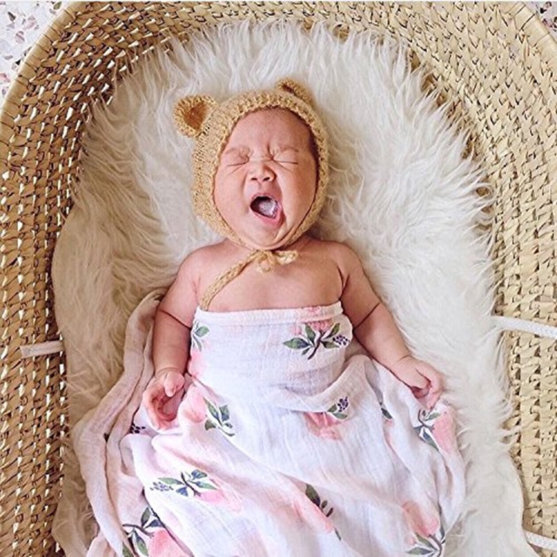 Rose 120x120cm 70% Bamboo 30%  - огляд і ціна Muslin Swaddle Wrap