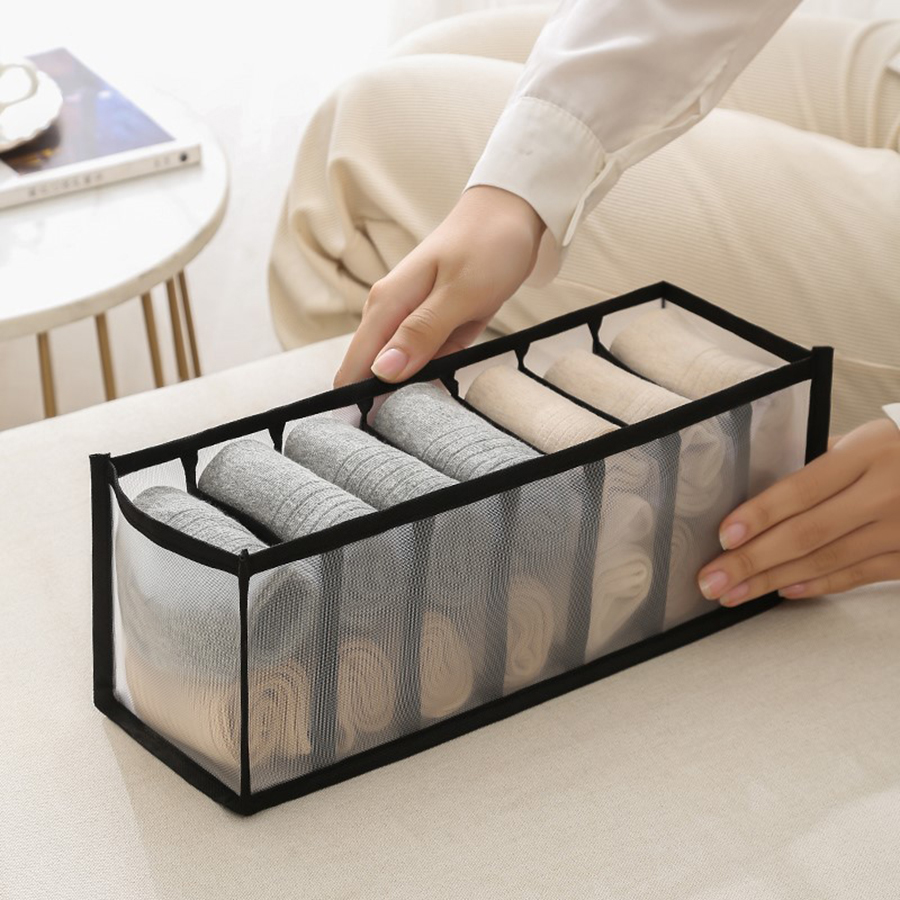 House Storage Box Nylon Mesh B - огляд і ціна Baby Clothing Clearance
