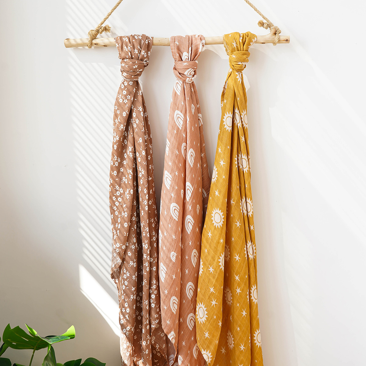 120x110cm 2 Layers Baby Muslin - огляд і ціна Muslin Swaddle Wrap