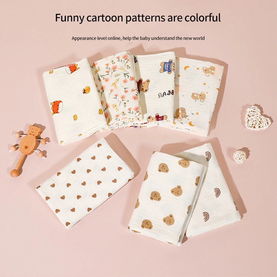2Pc Cotton Muslin Blankets Bab - огляд і ціна Muslin Swaddle Wrap